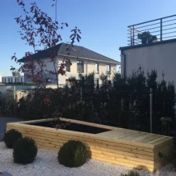 Szałsza- detal w ogrodzie ( projekt indywidualny )