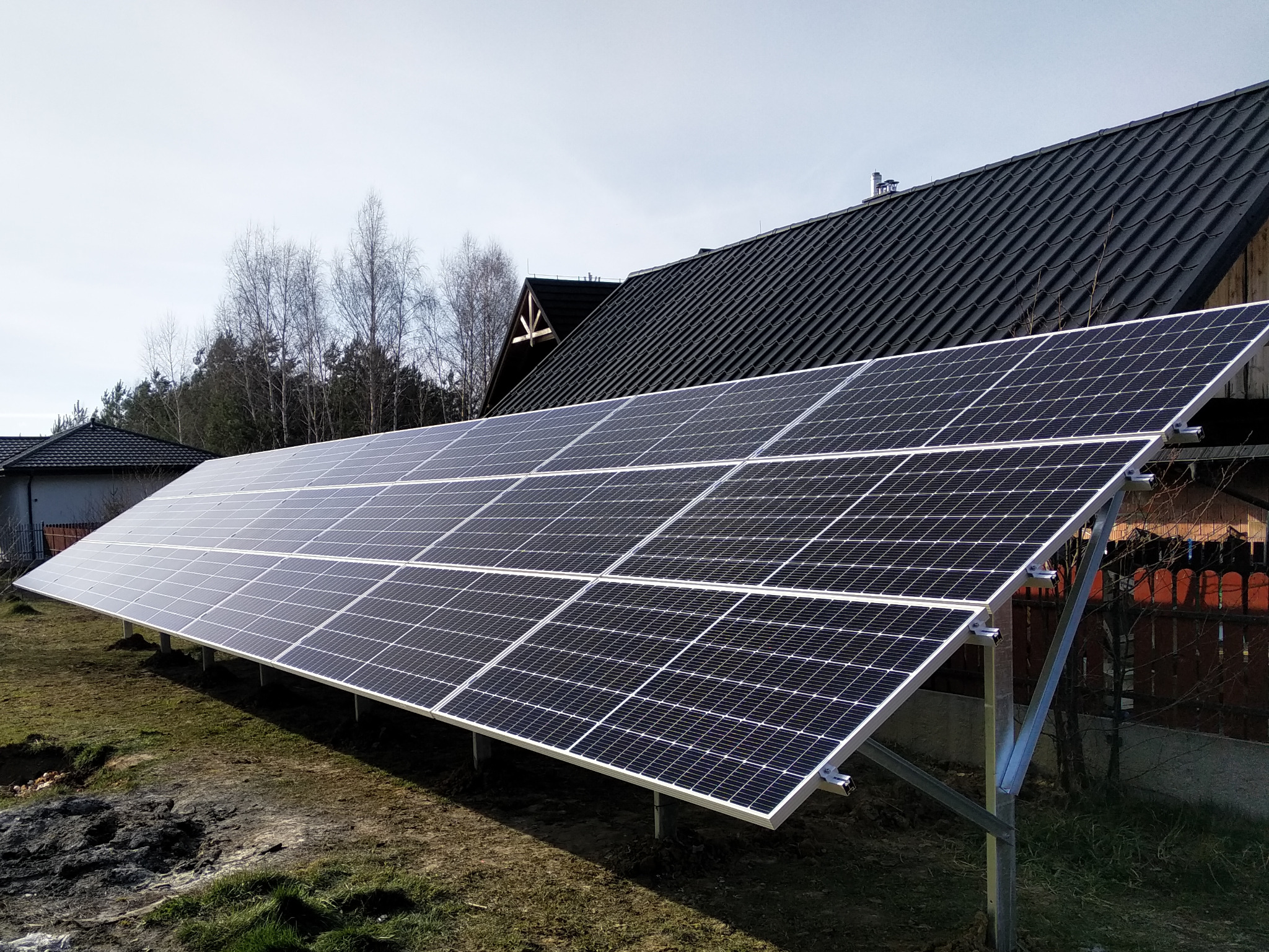 Moc instalacji 9,55 kWp