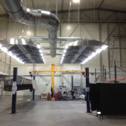 gotowe okapy instalacji filtrowentylacyjnej Alu Mech