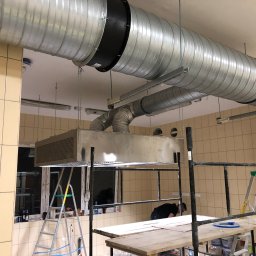 Klimatstyl sylwia rankau - Wentylacja wyciągowa w kuchni hotelu Hubertus w Rokocinie