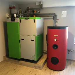 Kotłownia na pellet w Czatkowach