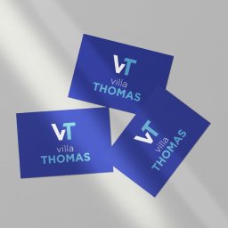 Villa Thomas - projekt logotypu dla pensjonatu 