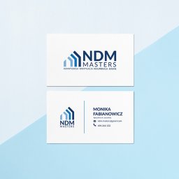 NDM Masters - projekt wizytówki 