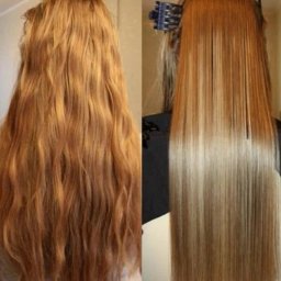 Następna Klientka też miała zadbane włosy - dlatego efekt uzyskaliśmy kolejny efekt WOW