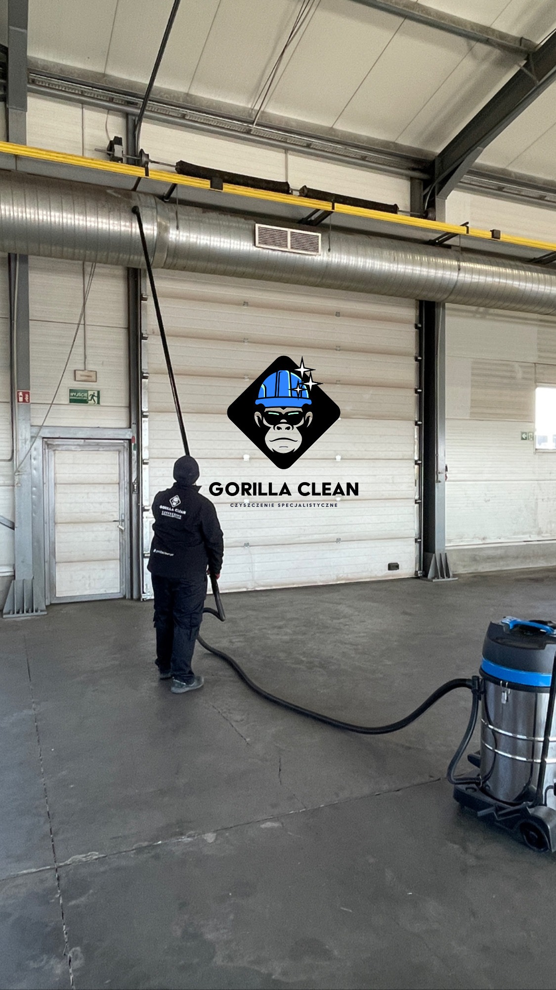 Odkurzanie wielkopowierzchniowe, na wysokościach