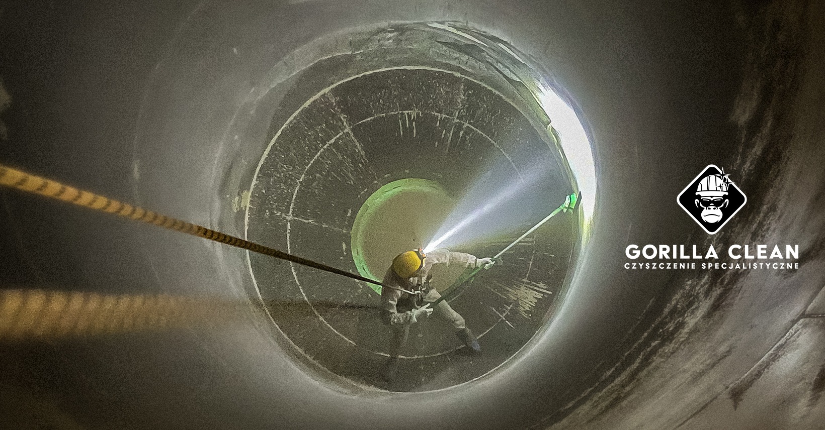 Czyszczenie silosów i zbiorników przemysłowych