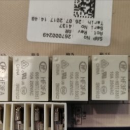 Wymiana przekaźników na płycie sterującej 