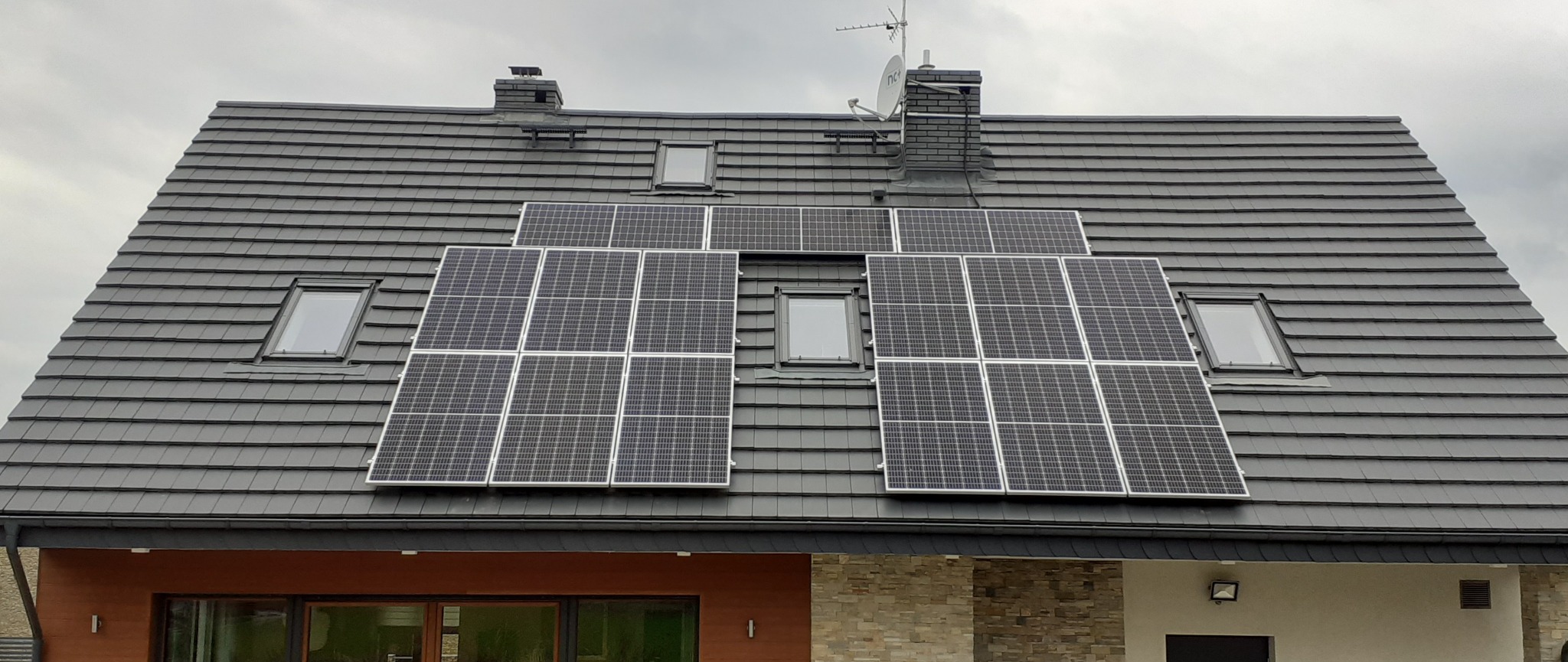 Instalacja Tyniec Mały, moc - 6,6 kWp