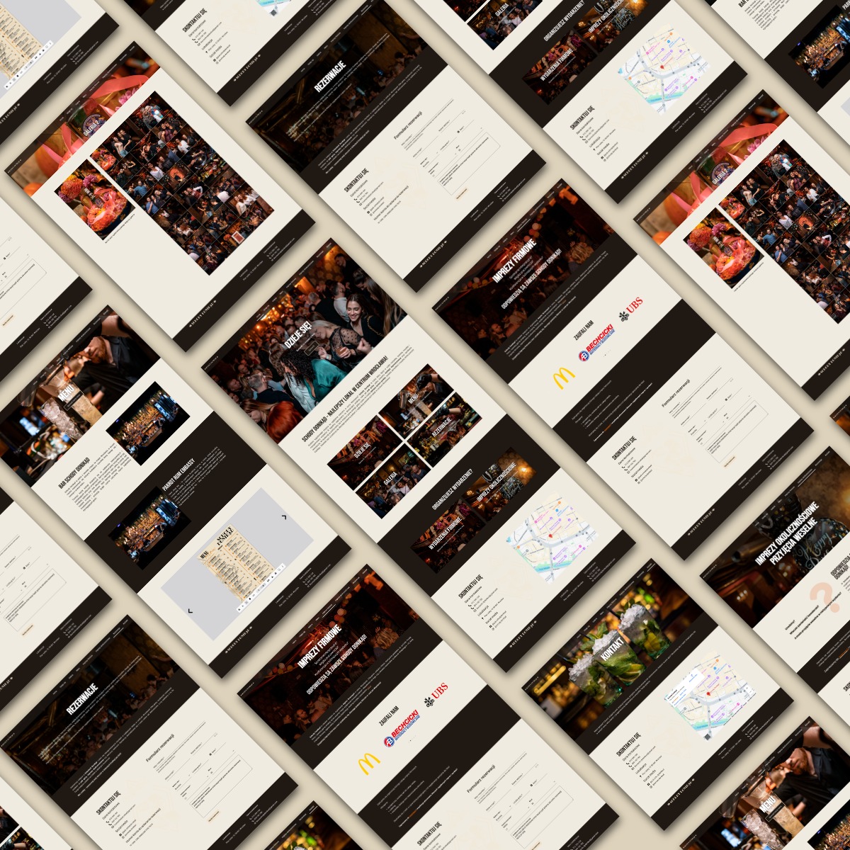 Strona internetowa dla wrocławskiego klubu Schody donikąd