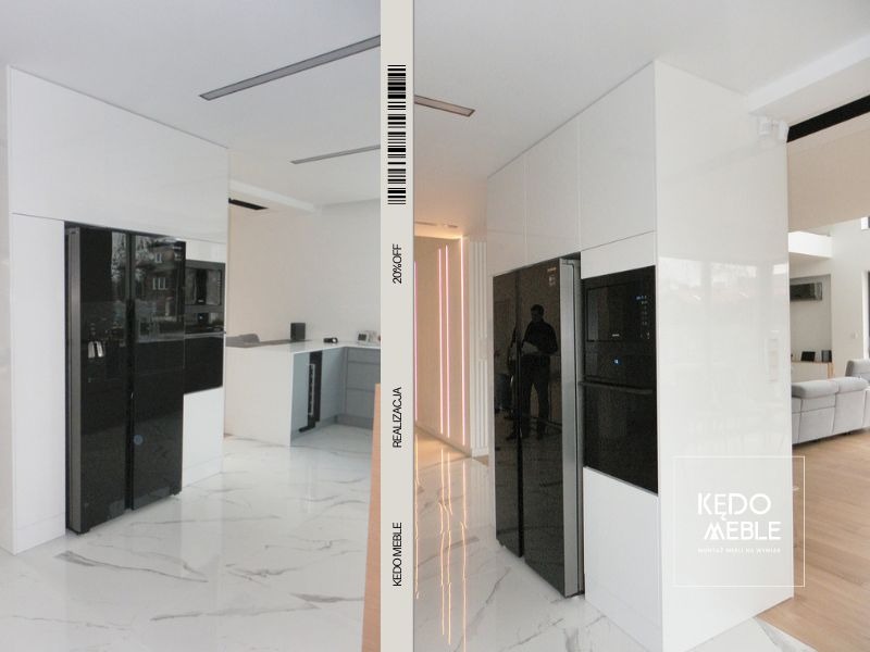 Zabudowa lodówki i piekarnika sprawdzi się w każdej kuchni