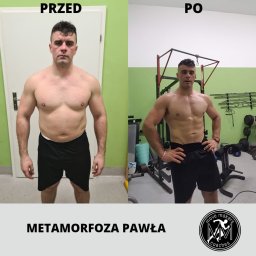 Paweł podczas naszej współpracy zrzucił 9kg, zmniejszył ilość tkanki tłuszczowej, ale również poprawił technikę i zaczął podnosić naprawdę duże ciężary!