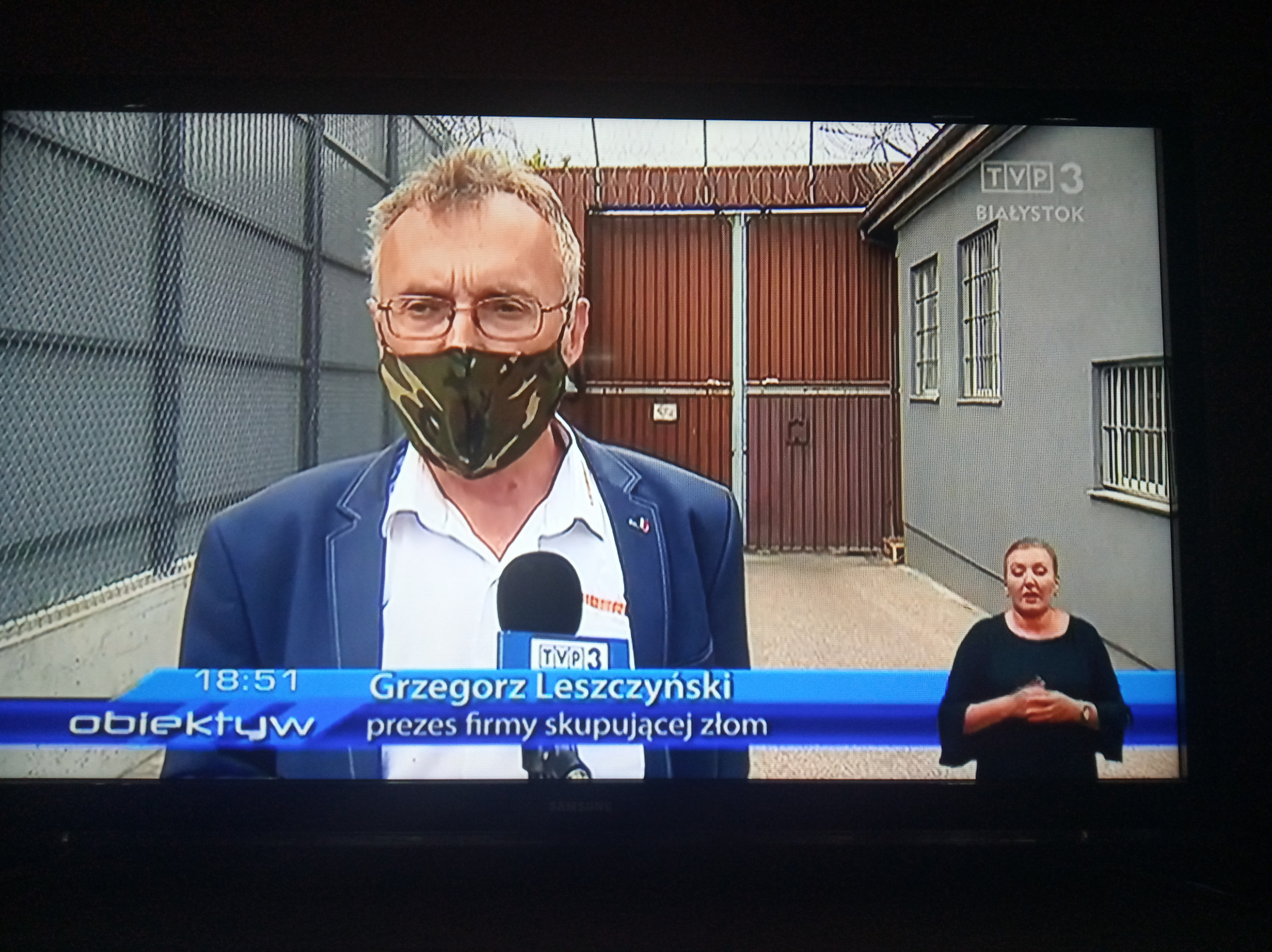 Prezes w obiektywie. Nasz złom podarował wózki inwalidzkie potrzebującym !