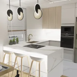 Kuchnia z półwyspem