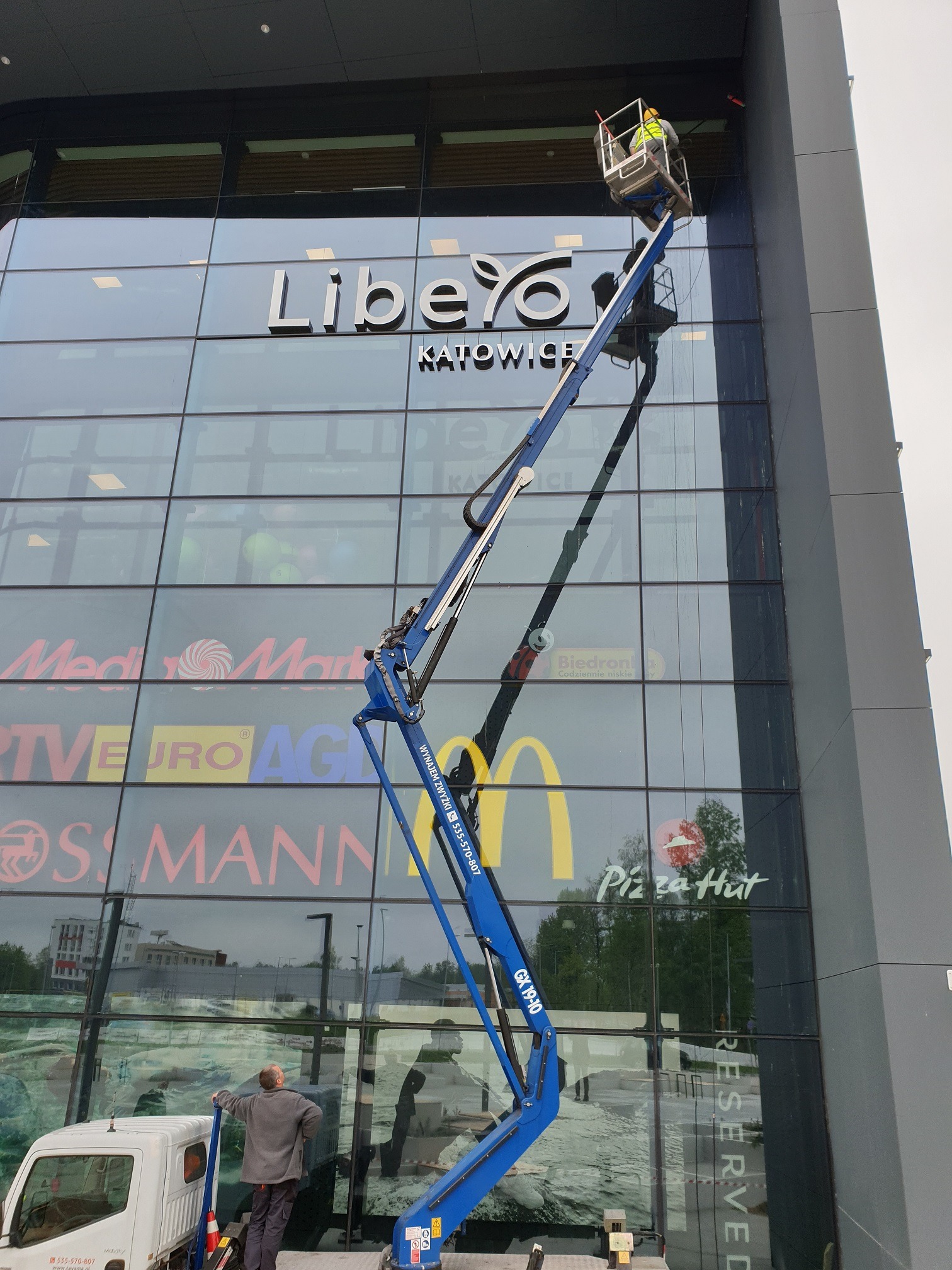 Mycie elewacji Libero Katowice