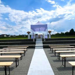 Ślub w plenerze pod namiotem wynajem namiotów na ślub