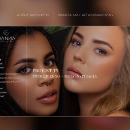 Yuuko - Klient: Hanna Idczak Projekt Ty. Projekt: Strona internetowa. Branża: beauty.