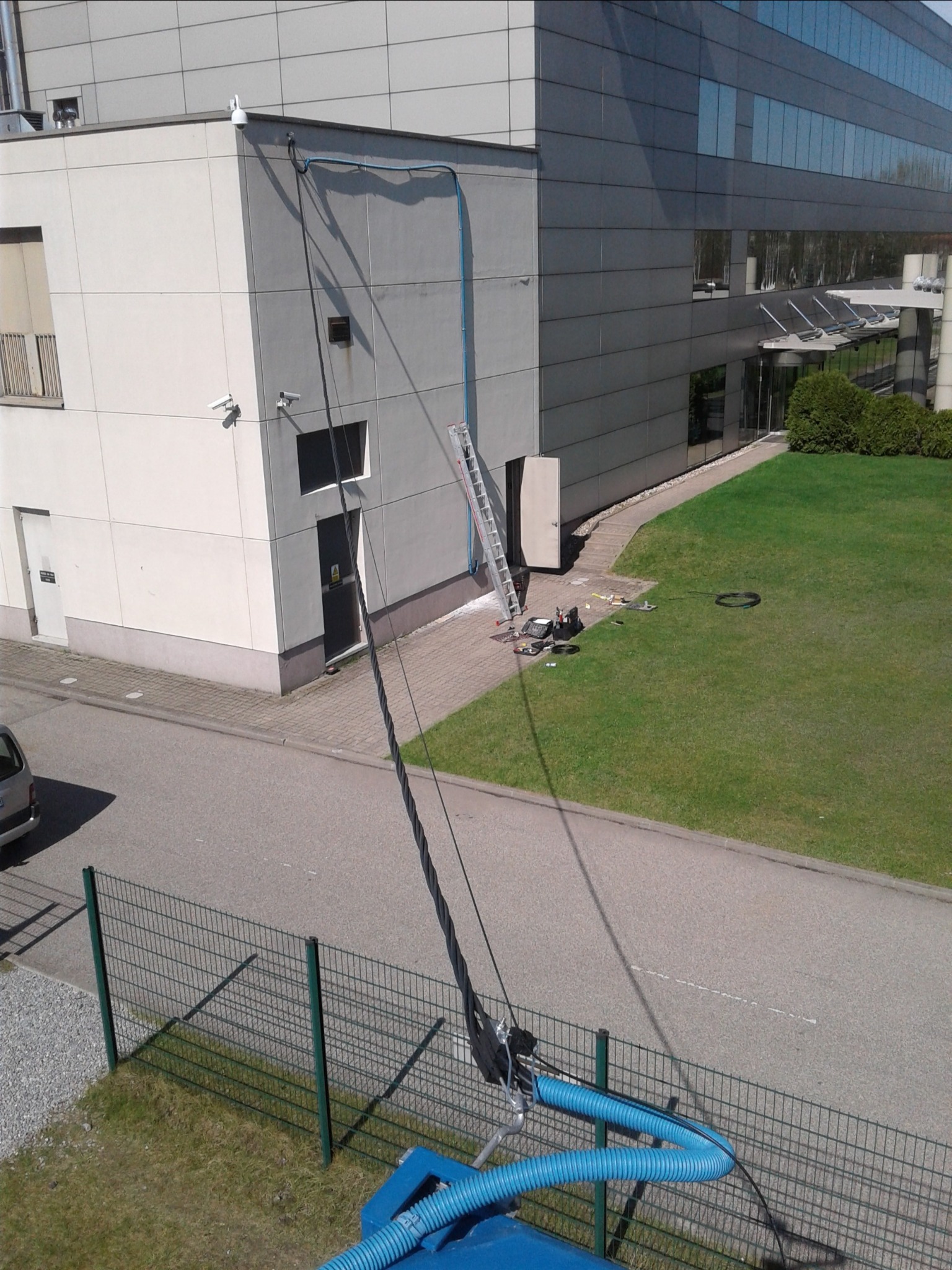 Wykonanie przyłącza kontenerów