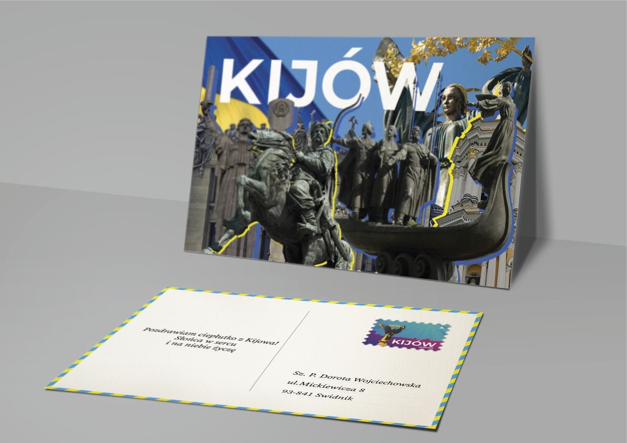 Kartka pocztowa z Kijowa