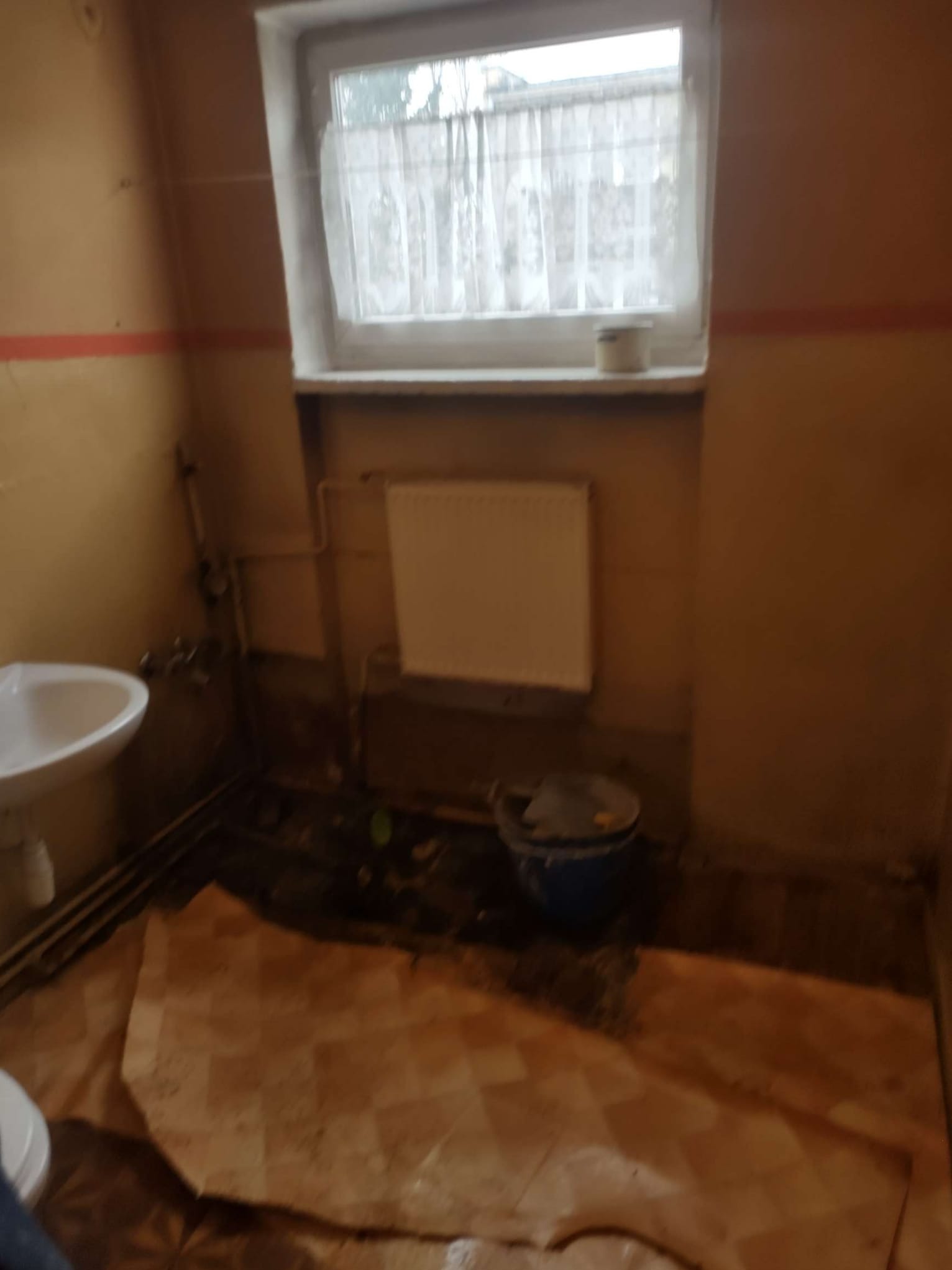 Taka transformacja z łazienki z czasów PRL-u na standard dzisiejszy