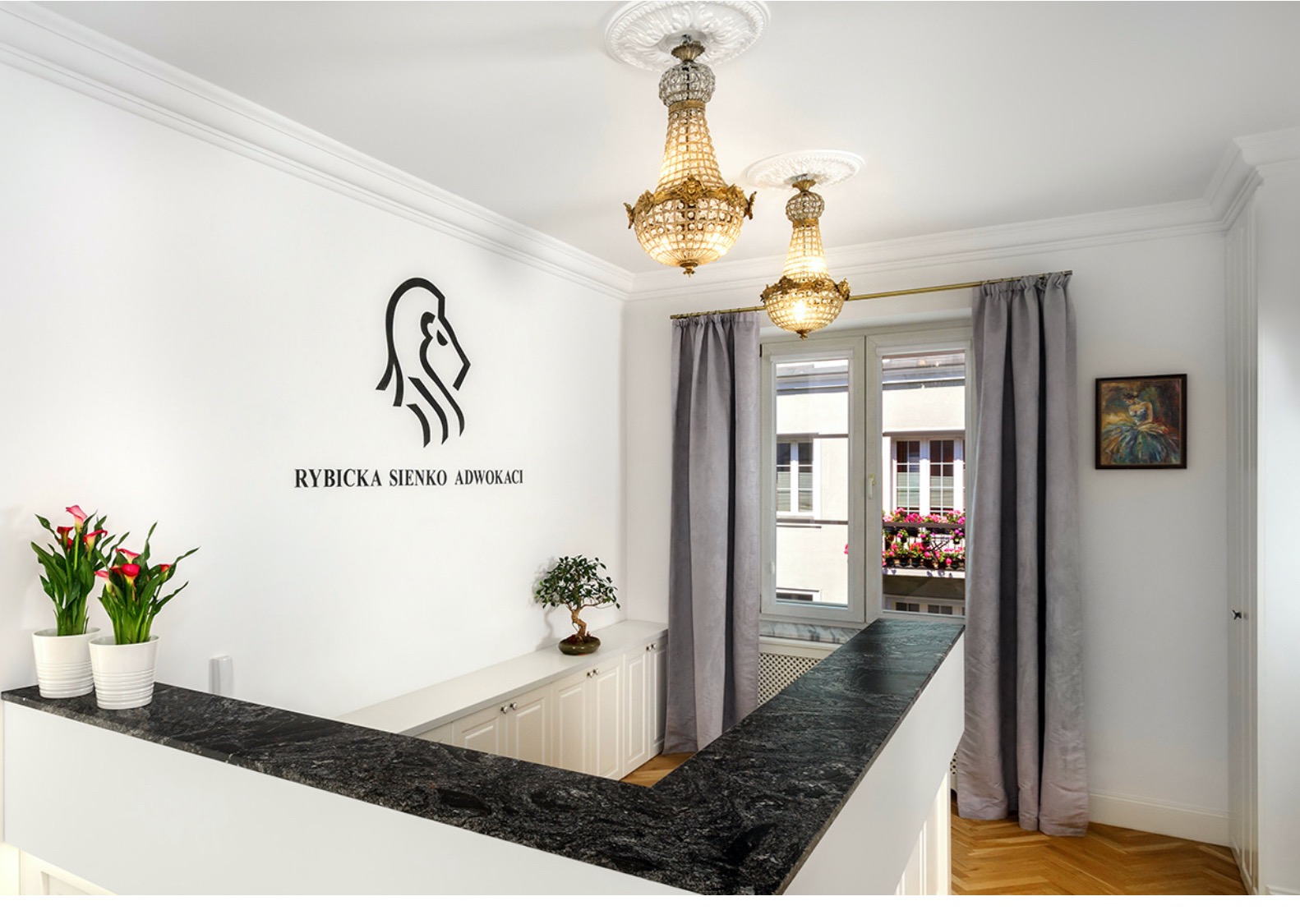 Recepcja Rybicka Sieńko Adwokaci sp.p.