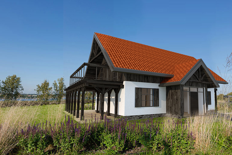 Chata Mazurska nad Jeziorem