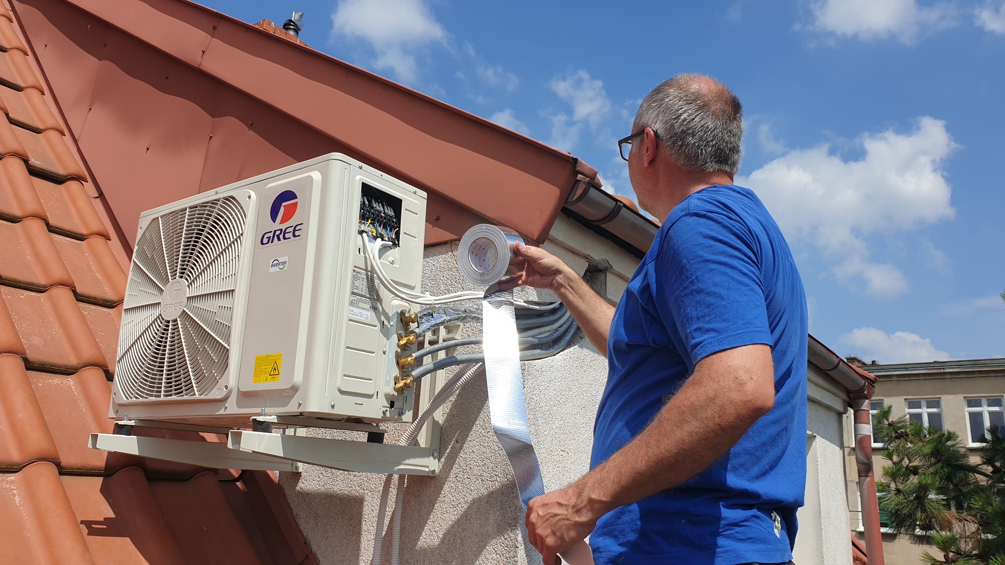 Montaż jednostki GREE