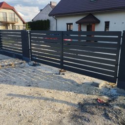 MTECH-POL Maciej Terlecki - Brama palisadowa aluminiowa
