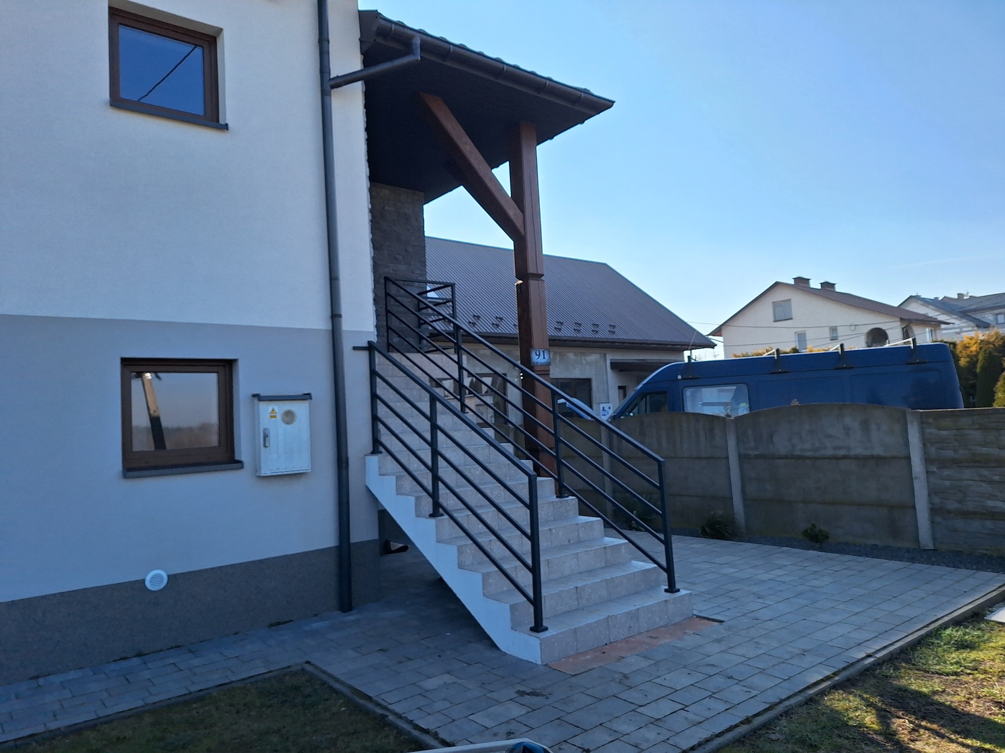 Balustrada aluminiowa