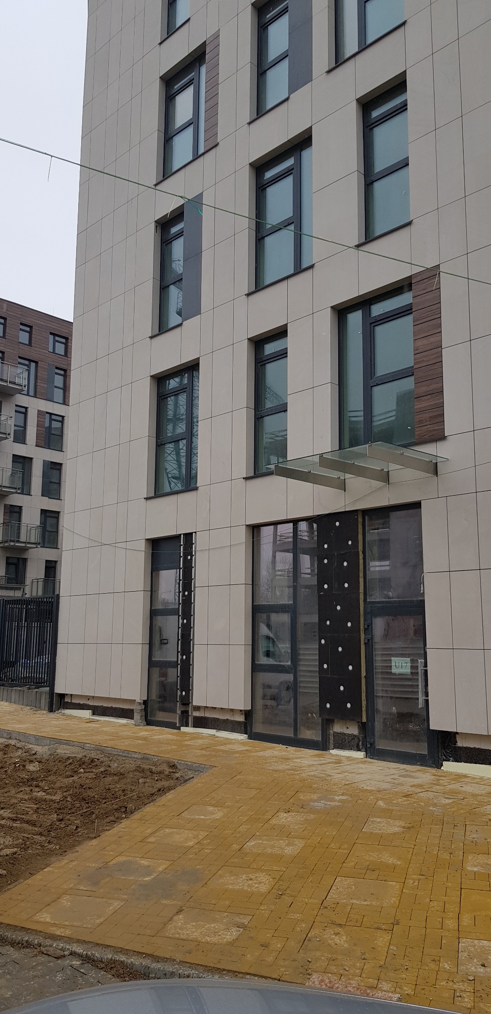 Elewacja wentylowana budynku mieszkalnego