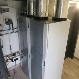 Flexit ECONORDIC HW4, pompa ciepła z zbiornikiem CWU i rekuperatorem  