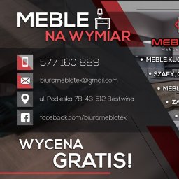 MEBLOTEX RAFAŁ SZLOSARCZYK - Stolarstwo Bestwina