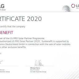 Sunbenefit jest Oficjalnym Partnerem LG od 2018 r. w PolsceOd 2018