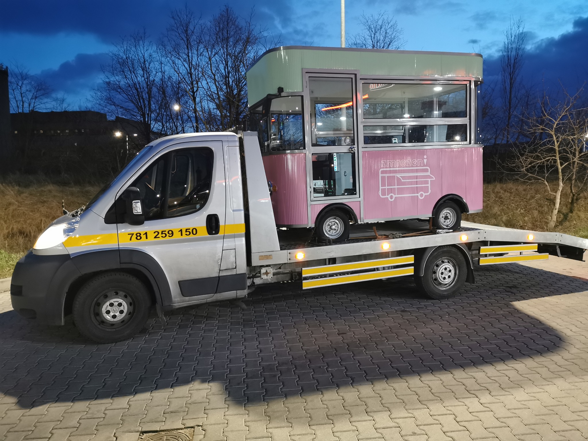 Transport do Katowic