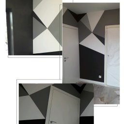 Malowanie ścian geometria