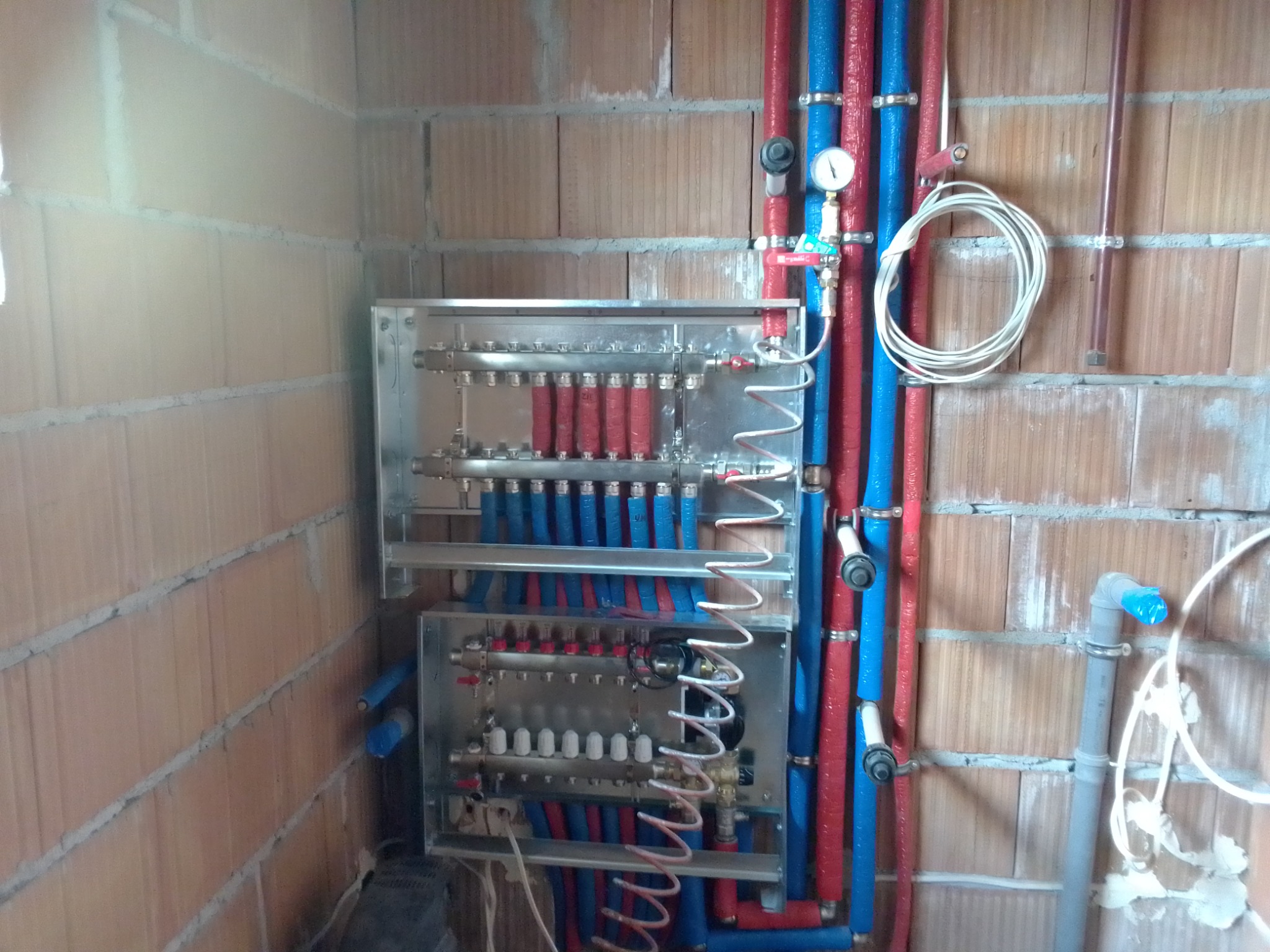 Rozdrabniacze wodą - podłogówka