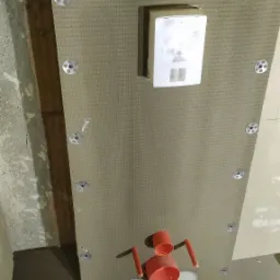 Zabudowa stelaża WC systemem ultrament robię też tradycyjnie gk