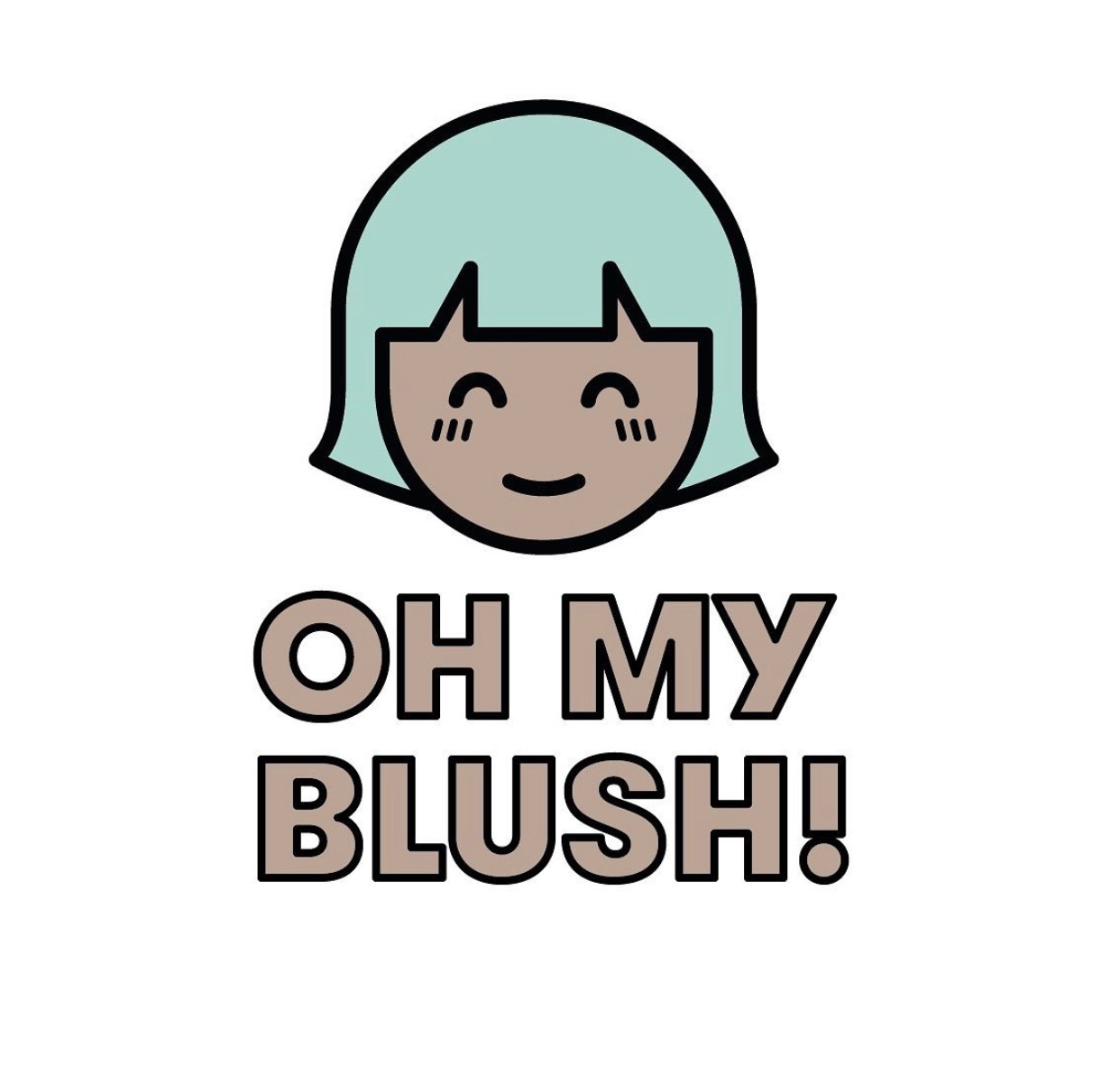 Logo salonu urody 'Oh my Blush'