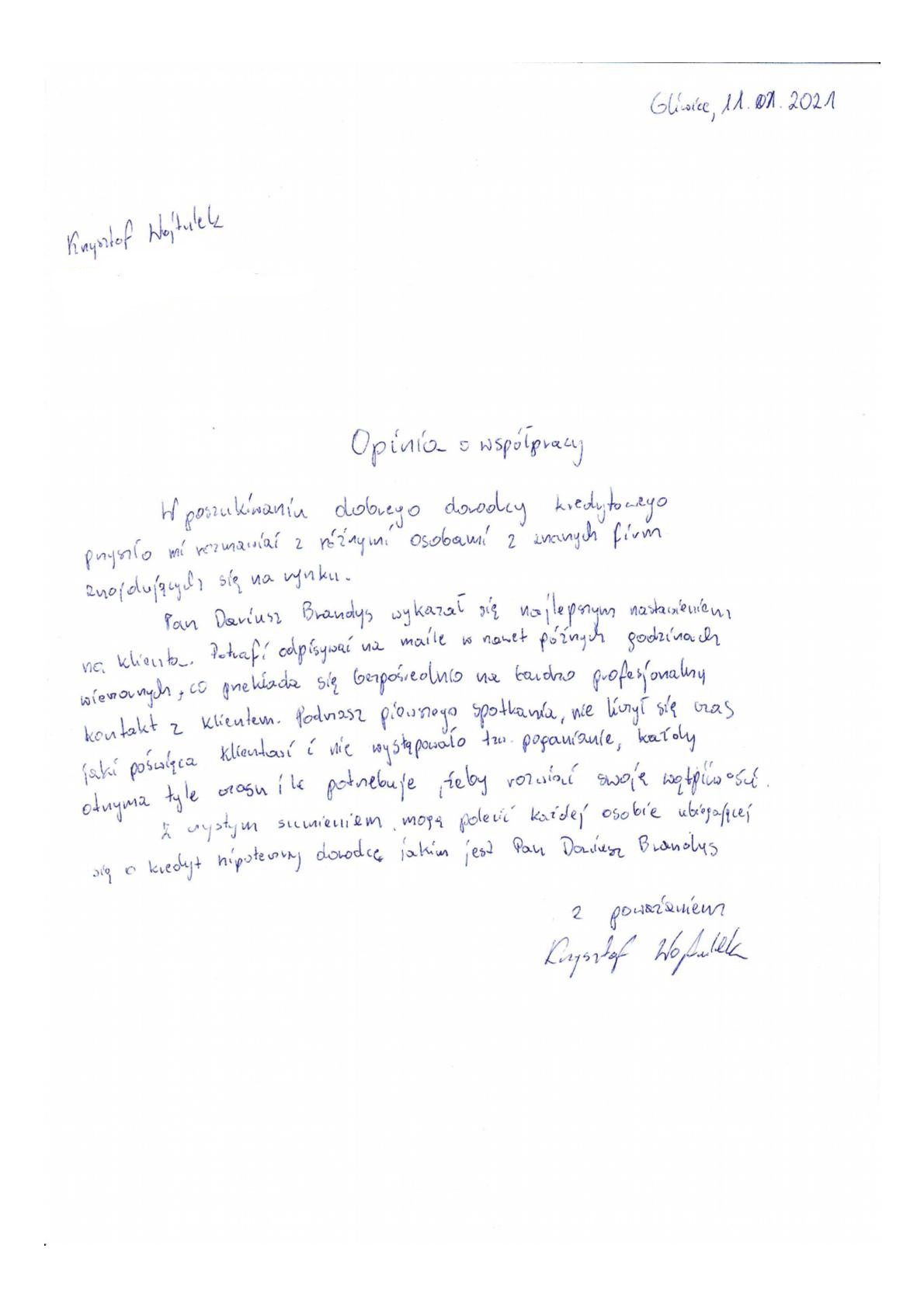 Transakcja na rynku pierwotnym przy współpracy z firmą TDJ Sp. z o.o.. Zakończona pozytywną decyzją i wypłatą kredytu.