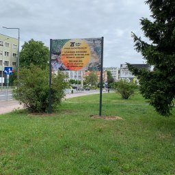 Mk Promo - Eskpozycja reklamy na nośniku reklamowym