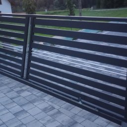 WELD-MAR - Bramy Wjazdowe Dwuskrzydłowe Kamionka Wielka