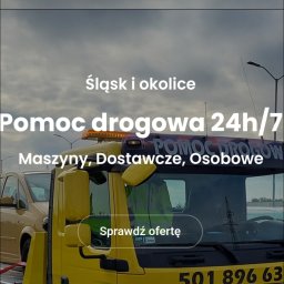 POMOC DROGOWA 24H/7 FHU MARCIN ZACZYŃSKI - Usługi Transportowe Świętochłowice