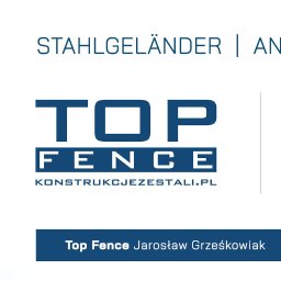 TOP FENCE -PARTER - Szklane Balustrady Piła