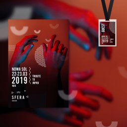 StudioManual - Projekt identyfikacji wizualnej dla Ogólnopolskiego Festiwalu Teatru Tańca. Poster + identyfikator