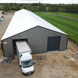 Budowa Hali namiotowej o wymiarach 15x65x4 