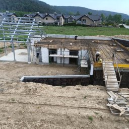 CONCRET Nadzór i Budownictwo Paweł Stefanowski - Budynek jednorodzinny wraz z murami oporowymi w Rumii przy ul. Łąkowej