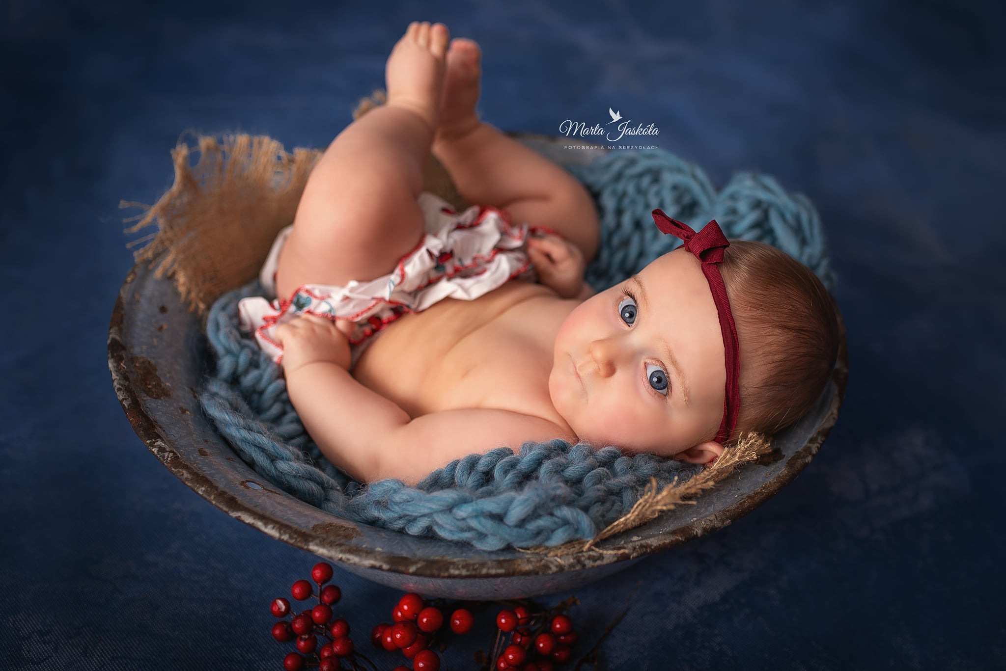 sesja niemowlęca Madzi