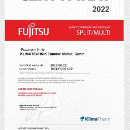 Certyfikat Autoryzacyjny Fujitsu 