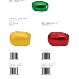 KOKON, WSTĄŻKA OZDOBNA