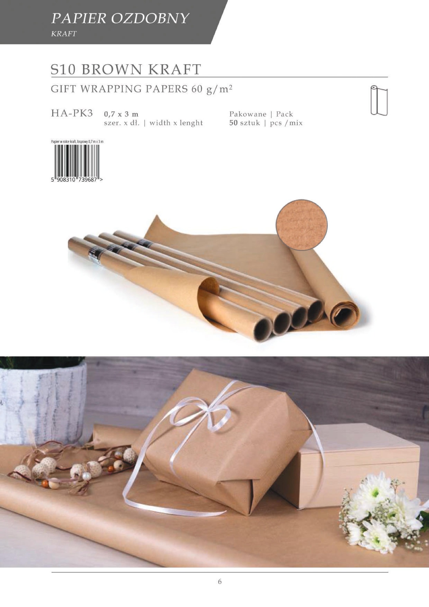 Papier Pakowny Kraft