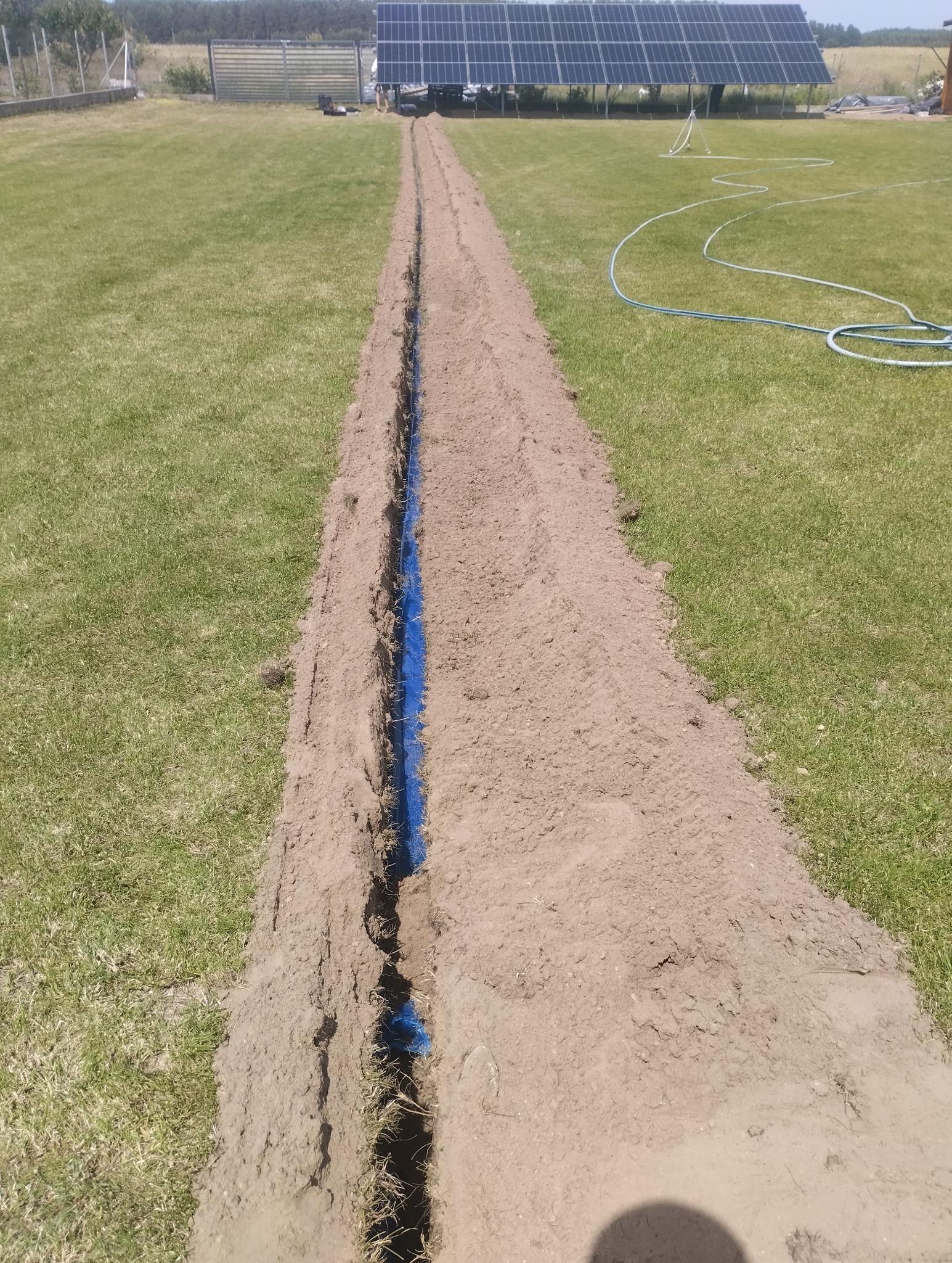 Przekop koparką łańcuchową